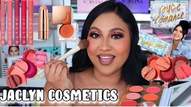 'JACLYN COSMETICS | BOUGIE ROUGE BLUSH COLLECTION | FIRST IMPRESSIONS | SWATCHES + REVIEW'