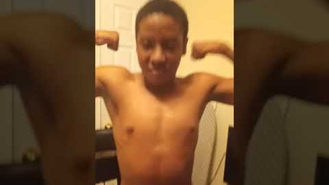 'a 14 year old that wants to motivate other teenagers to get a nice physique or a big upper body.'