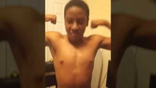 'a 14 year old that wants to motivate other teenagers to get a nice physique or a big upper body.'