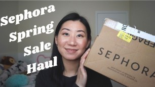 'My Sephora Spring Sale Haul Pt 1/Laneige /Farmacy skincare /Tarte /Too Faced'