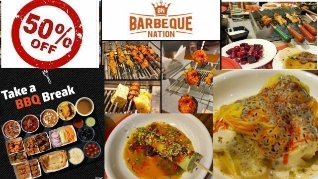 'Barbeque Nation // Must Try Indian Restaurant In UAE // Unlimited Buffet'