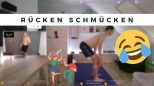 'Lappen macht Sascha Huber Schnellster Muskelaufbau für den Rücken  Workout im Hypertrophiebereich 