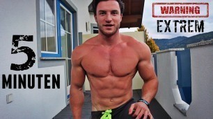 '5 Minuten in der HÖLLE | HIIT Ganzkörper Workout Extrem'