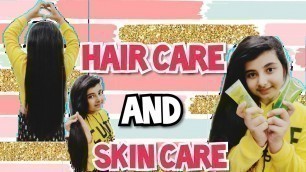 'hair care and skin care routine II Myra singh'