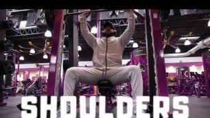 'COMPLETE SHOULDER WORKOUT AT PLANET FITNESS 