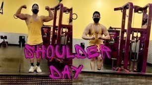 'MOGGED PLANET FITNESS WITH THE SHOULDER WORKOUT'
