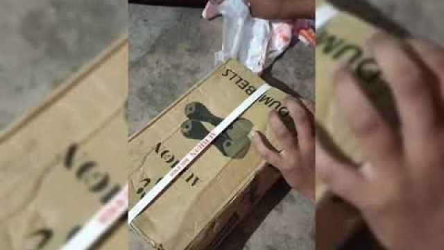 'Aurion Home Gym Dumbbell Set Weight Dumbbell (4 kg ) ; Flipkart Unboxing'