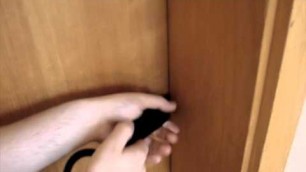 'How to use a door anchor resistance band fitness training'