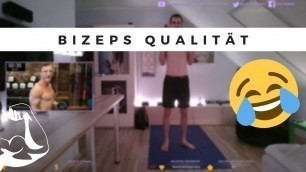'Lappen vs. Sascha Huber 10 Minuten Bizeps Workout Zuhause | Kombinationsworkout Qualitätsmuskulatur'