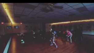 '\"Cake\" Hip Hop Dance Fitness Debut by the Fitness Marshall at Glow Party'