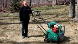 'Lawn Aerator Tutorial'
