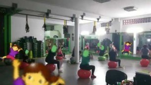 'Pilates avec ballon'