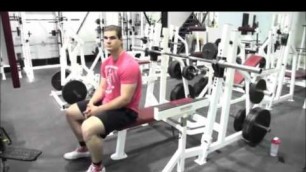 'Fortis Bench Press Set Up'