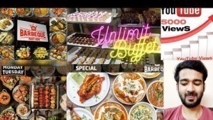 'Barbeque Nation Unity One Rohini | Unlimited Food Buffet Rs 699| Rohini West Metro DELHI |SG VLOGS |'
