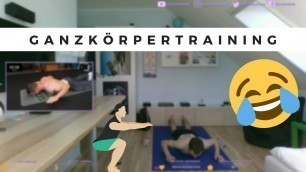 'Lappen macht Sascha Huber 20 Minuten Ganzkörper Anfänger Workout für Zuhause | ohne Equipment 