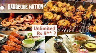 'My First Vlog ❤ | Barbeque Nation Unlimited Food | Barbeque Nation Thane korum mall | Korum Mall'