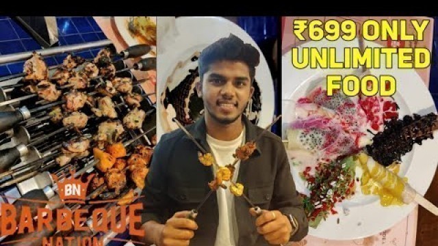 'Barbeque Nation Unlimited Buffet in just ₹699 || Barbeque Nation after 2nd lockdown || Ritesh Vlog'