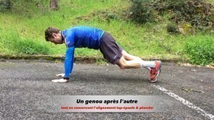 'Routine gainage semaine 1'