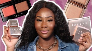 'OKAY JACLYN, LETS SEE WHAT THIS IS ABOUT | REVIEWING JACLYN COSMETICS + SWATCHES | OKAY CONNIE'