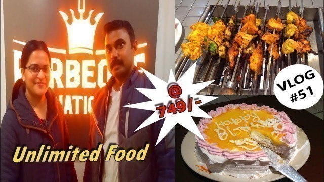 'Barbeque Nation UNLIMITED Food Under 749 Rupees | BBQ Nation Delhi NCR | Best Buffet BBQ Nation'