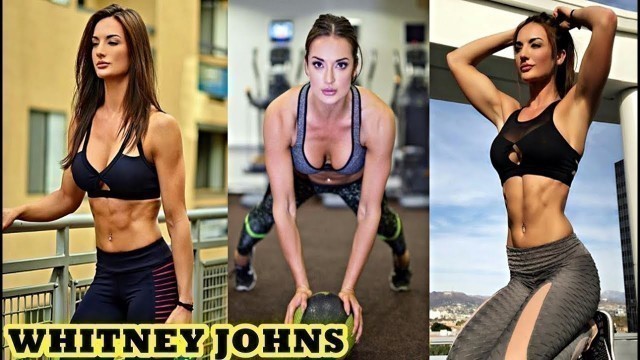 'Whitney Johns - USA Fitness Babe / Full Workout & All Exercises'