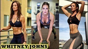 'Whitney Johns - USA Fitness Babe / Full Workout & All Exercises'