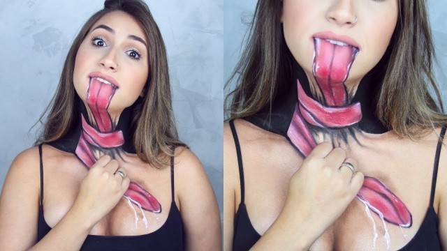 'SETE PECADOS CAPITAIS - INVEJA - HALLOWEEN MAKEUP'