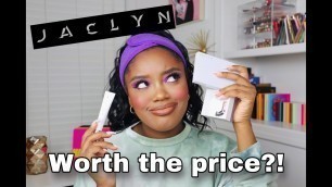 'TESTING THE NEW PREP AND SET COLLECTION FROM JACLYN COSMETICS!'