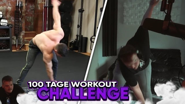 'DICKER MANN macht SASCHA HUBER WORKOUT ..!