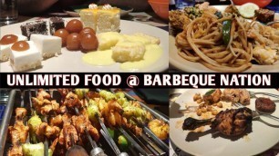 'Barbeque Nation | മൂക്കറ്റം ഫുഡ്ഡടി | Rayeez Vlogs'