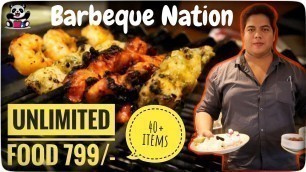 'Barbeque Nation | Unlimited Buffet at 799/- | Birthday Special | Eating Panda |'
