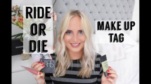 'JACLYN HILL RIDE OR DIE MAKEUP TAG | Chloe James + KYLIE COSMETIC GIVEAWAY'