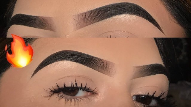 'Updated Eyebrow Tutorial IG Brows | Anastasia Beverly Hills Dipbrow Pomade'