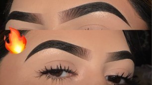 'Updated Eyebrow Tutorial IG Brows | Anastasia Beverly Hills Dipbrow Pomade'
