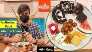 'Barbeque Nation After Lockdown 2021 | Unlimited Buffet | New Menu | New Price 