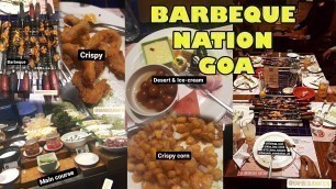 'BARBEQUE NATION GOA || Unlimited Hotel in Goa || 2021 #barbequenation #safarwithsudhir 