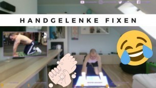 'Lappen macht Sascha Huber 5 Minuten Handgelenk Workout | Stärken, Stabilisieren Schmerzen lindern!
