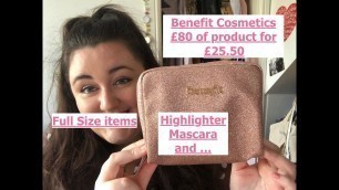 'Benefit Makeup Megastars / £80 worth of BENEFIT for £25.50'