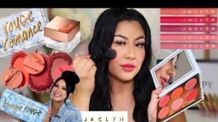 'JACLYN COSMETICS BOUGIE ROUGE COLLECTION | TRY ON AND REVIEW | Alma Rivera Beauty'