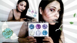 'Innovative Beauty Glazed-Glitter Bar 6-Color Sequin Palette $14.00 First Looked'