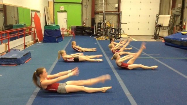 'Uptown Abs workout at Gymtastics Gym Club'