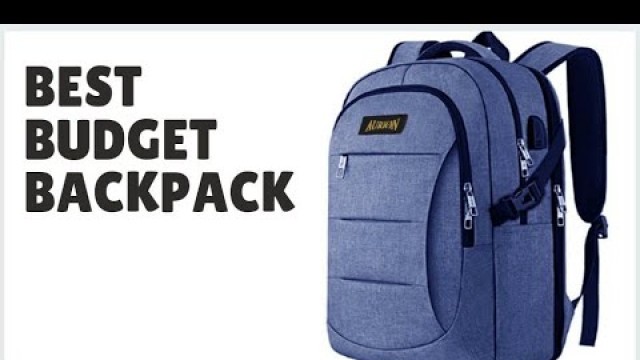 'AURION Laptop Bag Best budget Backpack with charging port'