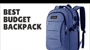 'AURION Laptop Bag Best budget Backpack with charging port'