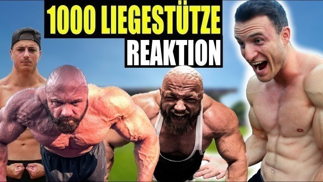 'Sascha Huber reagiert auf YouTuber | Die 1000 Liegestütze Challenge'