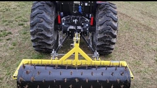 'Titan Attachments Spike Aerator for Compact Tractors - It\'s Time to Start Growing Grass!'
