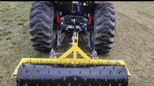 'Titan Attachments Spike Aerator for Compact Tractors - It\'s Time to Start Growing Grass!'