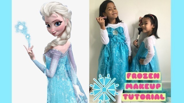 'DISNEY\'S FROZEN ELSA MAKEUP TUTORIAL BY CINTA ORKED'