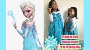 'DISNEY\'S FROZEN ELSA MAKEUP TUTORIAL BY CINTA ORKED'