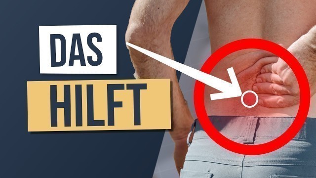 'Top 5 Übungen gegen Rückenschmerzen [Mit Übungserklärung]'