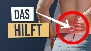'Top 5 Übungen gegen Rückenschmerzen [Mit Übungserklärung]'